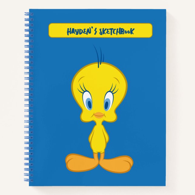 Cuaderno TWEETY™ | Dibujo Innocente De Aves Pequeñas (Anverso)