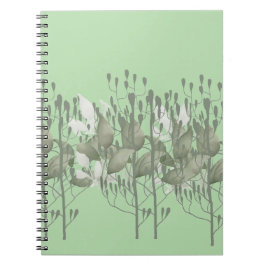Cuaderno Twig y hojas