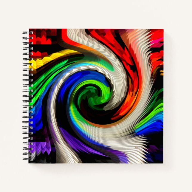 Cuaderno Twirled. (Anverso)