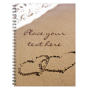 Cuaderno Two Hearts In The Sand