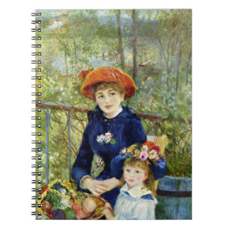 Cuaderno Two Sisters (On the Terrace) By Pierre Renoir