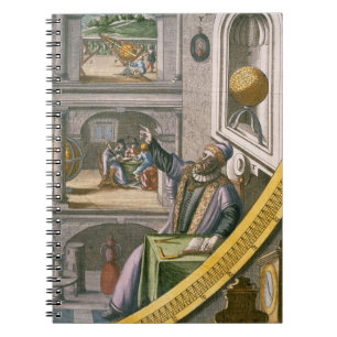 Cuaderno Tycho Brahe (1546-1601) envejeció 40, entre su