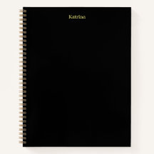 Typografía simple nombre personalizado amarillo ne