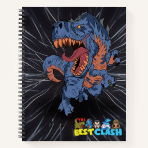 Cuaderno Tyrannosaurus Rex El Mejor Clash® Ruler T-Rex