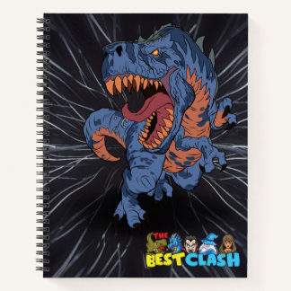 Cuaderno Tyrannosaurus Rex El Mejor Clash® Ruler T-Rex
