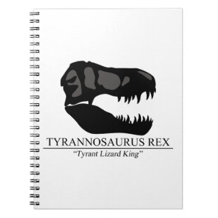 Cuaderno Tyrannosaurus Rex Skull