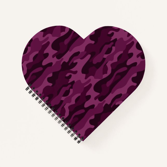 Cuaderno Tyrian Purple Monocolor Camo (Anverso)