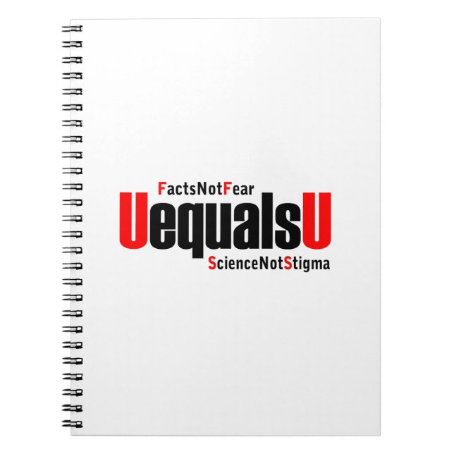 Cuaderno U es igual a U - VIH Indetectable - Ciencia no Est (Frente)