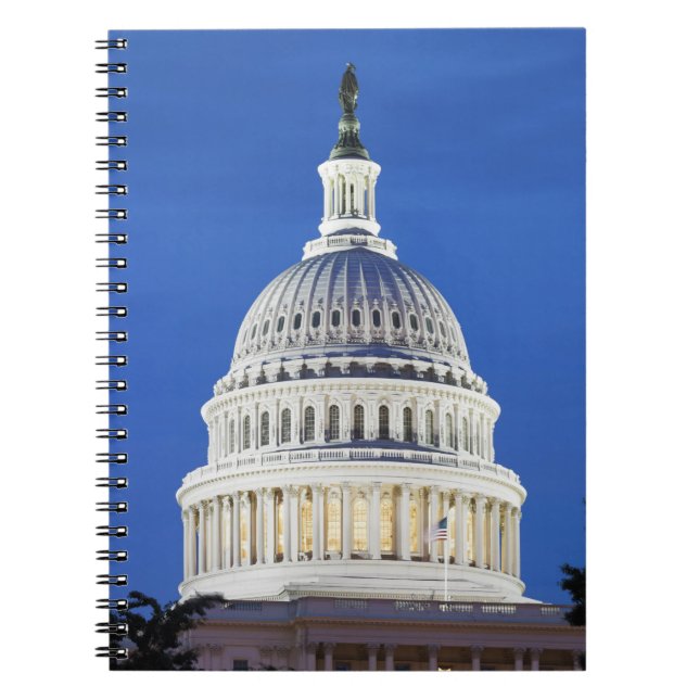 Cuaderno U.S. Bóveda del capitolio (Frente)