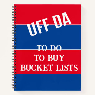 Cuaderno Uff Da To do do do do o no hacer
