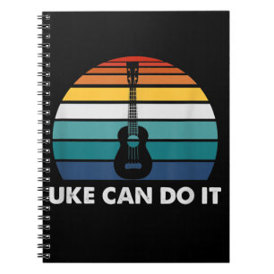 Cuaderno Uke Puede Hacerlo Gracioso Jugador De Ukulele Rega