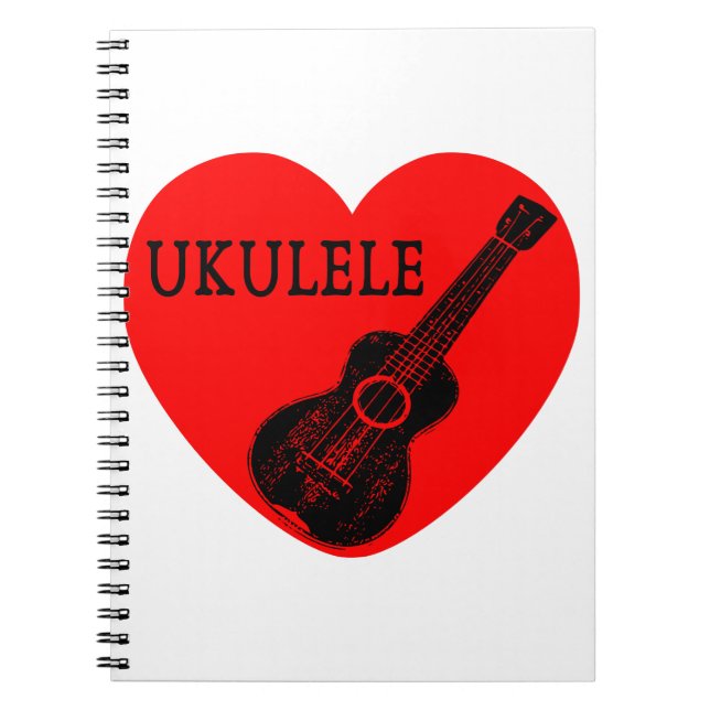 Cuaderno Ukulele Love (Frente)