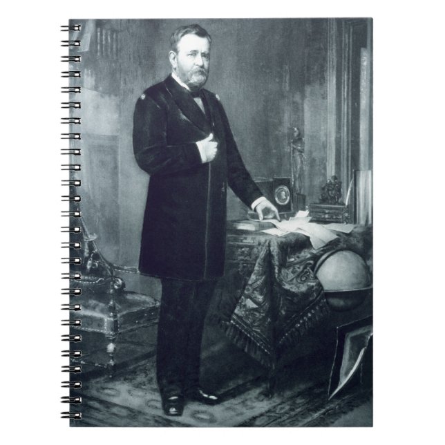 Cuaderno Ulises S. Grant, décimo octavo presidente del Sta (Frente)