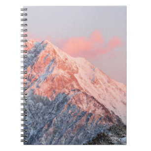 Cuaderno Última luz solar en la montaña Storžič, Eslovenia