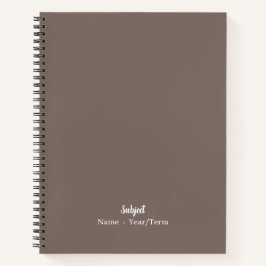 Cuaderno Umber