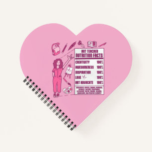 Cuaderno Un agradecimiento a los profesores de arte - regal