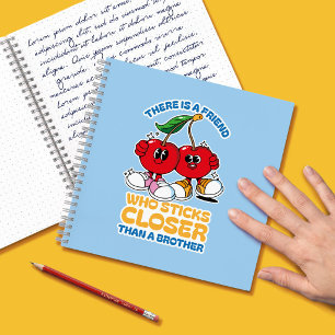 Cuaderno Un amigo se queda más cerca que un hermano