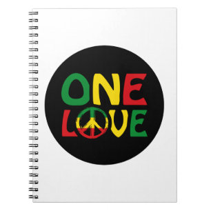 Cuaderno Un amor, diseño de reggae