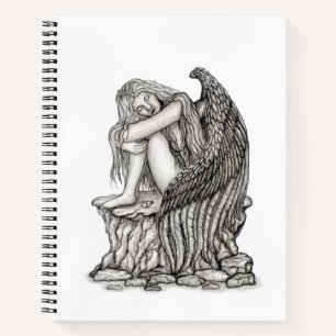 Cuaderno Un ángel dormido en la piedra