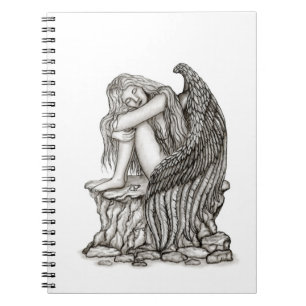 Cuaderno Un ángel dormido en la piedra