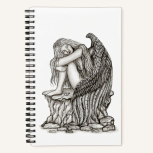 Cuaderno Un ángel dormido en la piedra