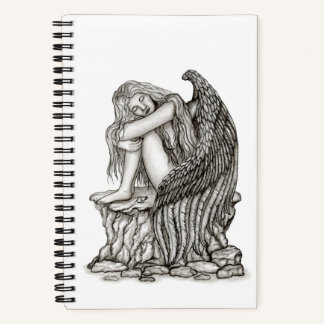 Cuaderno Un ángel dormido en la piedra