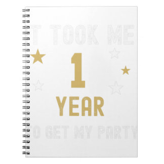 Cuaderno Un Año Me Tomó El Aniversario De Mi Fiesta