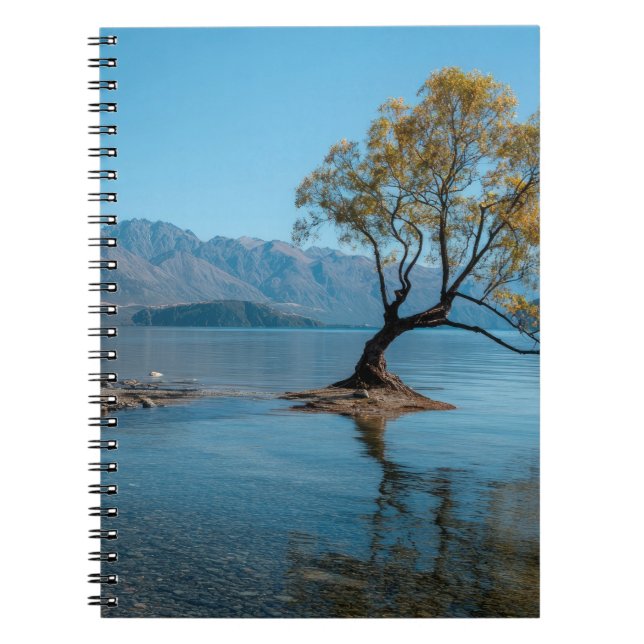 Cuaderno Un árbol en un lago (Frente)