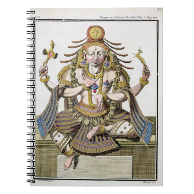 Cuaderno Un aspecto de Shiva, del 'viaje Indes aux. y de un (Frente)