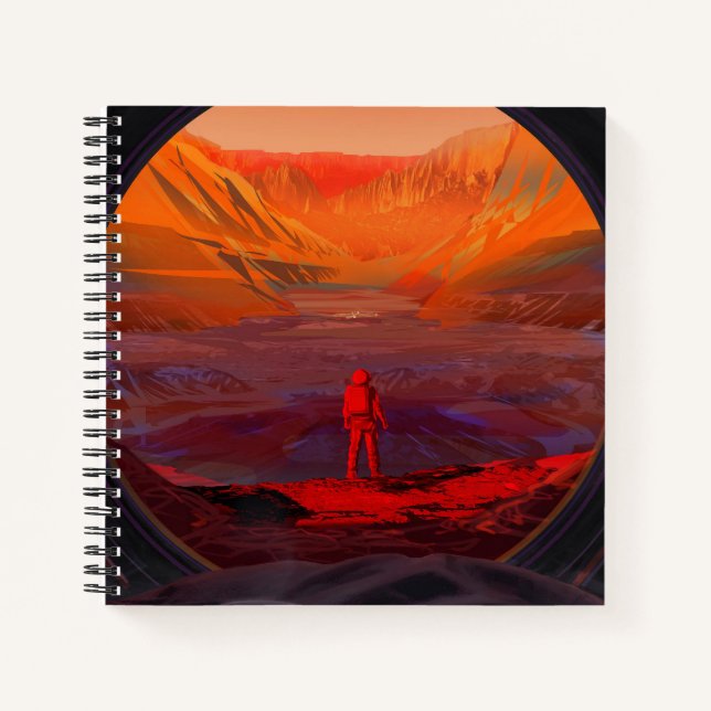 Cuaderno Un Astronauta En Marte (Anverso)