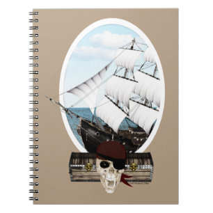 Cuaderno Un barco pirata