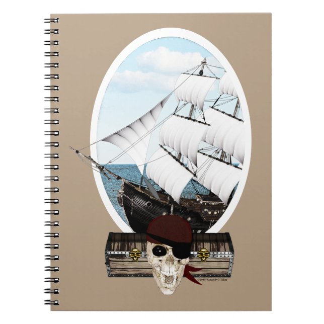 Cuaderno Un barco pirata (Frente)
