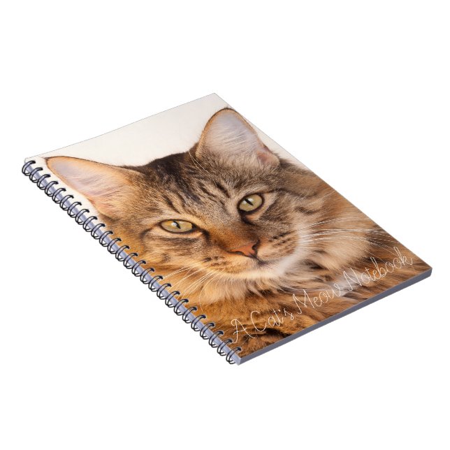 Cuaderno Un bloc de notas de gato (Lado Derecho)