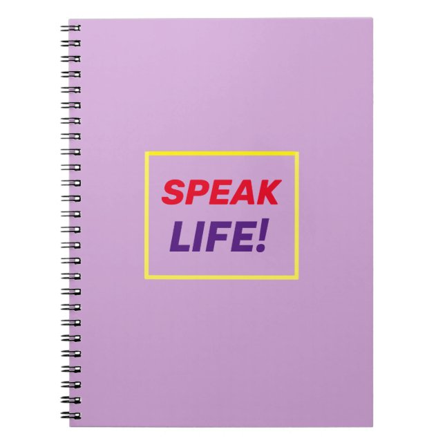 Cuaderno Un bloc de notas Motivador (Frente)