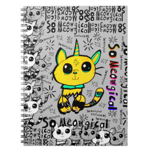Cuaderno Un bloc de notas para gatos geológico