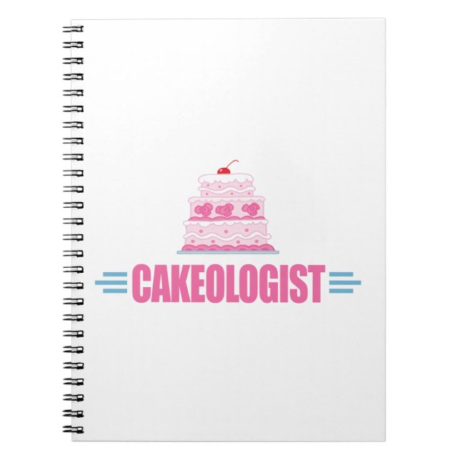 Cuaderno Un Boda gracioso que ama el pastel (Frente)