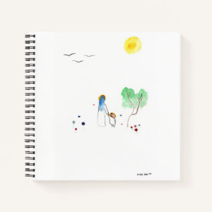Cuaderno Un bonito bloc de notas de espiral