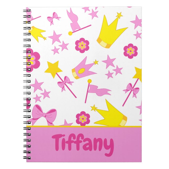 Cuaderno Un bonito diseño de princesa (Frente)