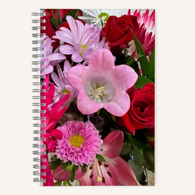 Cuaderno Un Bouquet para la computadora portátil cotidiana (Anverso)