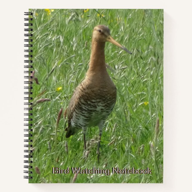 Cuaderno Un buen divino en la hierba. Bird Watching Noteboo (Anverso)