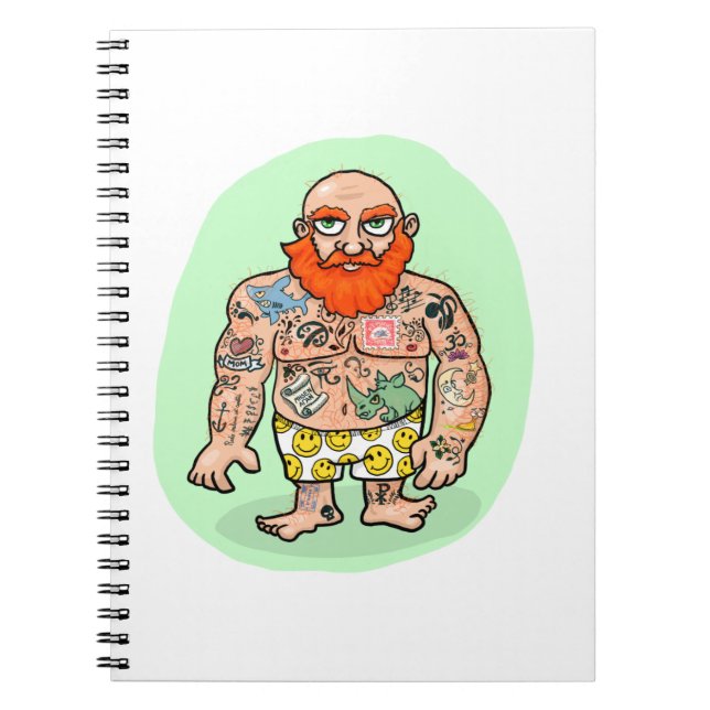 Cuaderno Un caballero impactante (Frente)