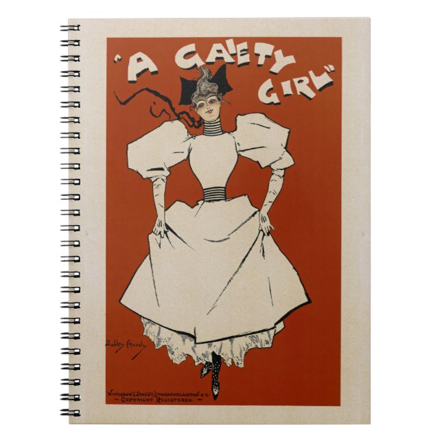 Cuaderno Un Chica de Gaiety (Frente)