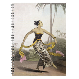 Cuaderno Un chica de Ronggeng o de baile, platea 21 del
