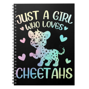 Cuaderno Un Chica que ama los Cheetahs