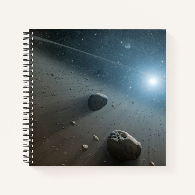 Cuaderno Un Cinturón De Asteroides Alrededor De La Luminosa (Anverso)