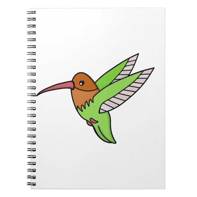 Cuaderno Un colibrí dulce (Frente)