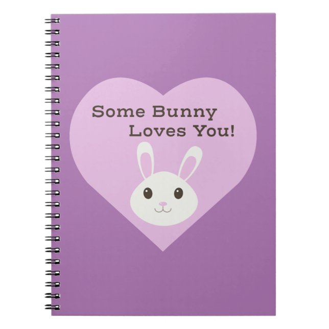 Cuaderno Un conejo te ama (Frente)