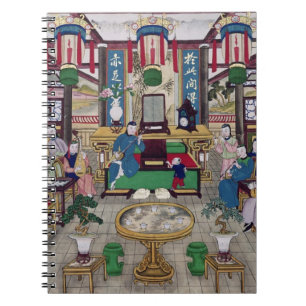 Cuaderno Un cuarto en la casa de Sr. Kong, comerciante de