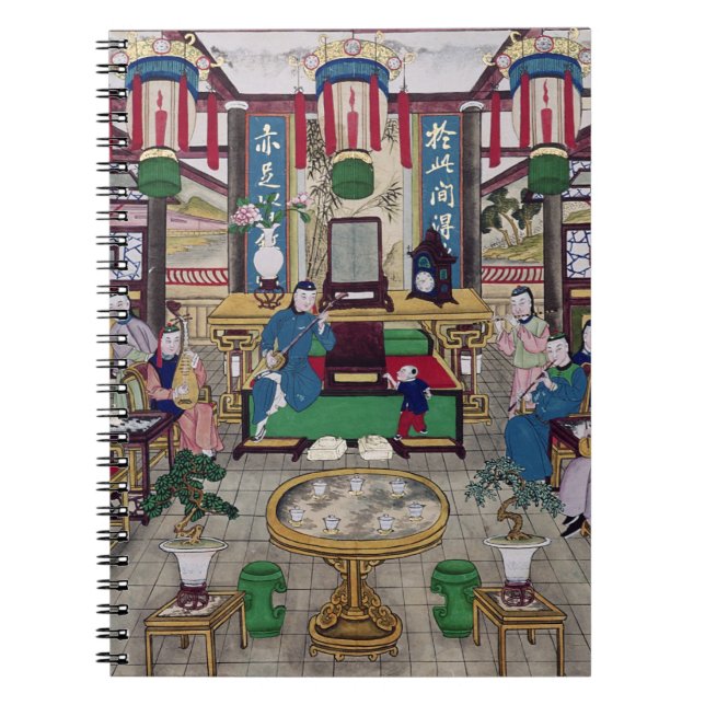 Cuaderno Un cuarto en la casa de Sr. Kong, comerciante de (Frente)