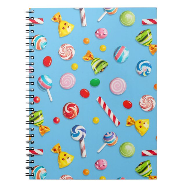 Cuaderno Un delicioso surtido de dulces (Frente)